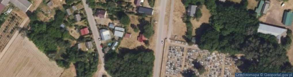 Zdjęcie satelitarne Dąbrowa Wielka ul.