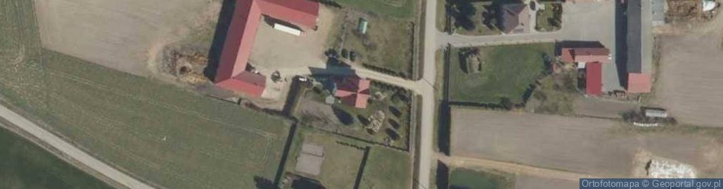 Zdjęcie satelitarne Dąbrowa-Wilki ul.
