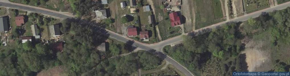 Zdjęcie satelitarne Dąbrowa Wronowska ul.
