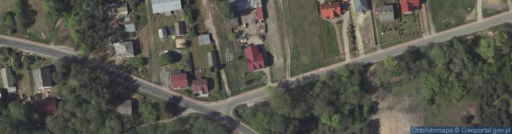Zdjęcie satelitarne Dąbrowa Wronowska ul.