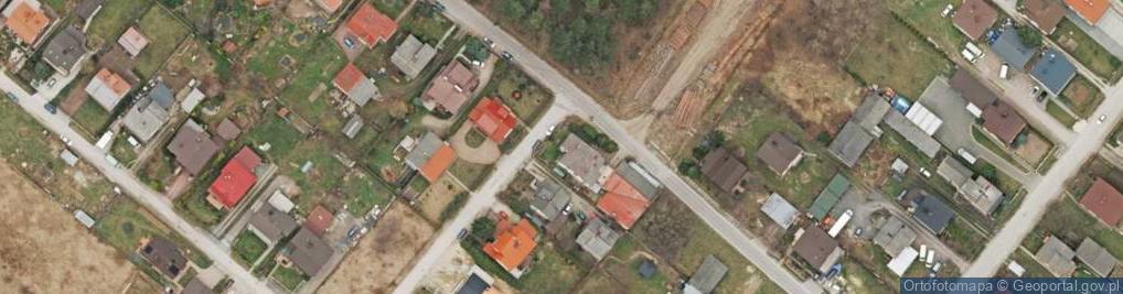 Zdjęcie satelitarne Dąbrowa-Osiedle ul.