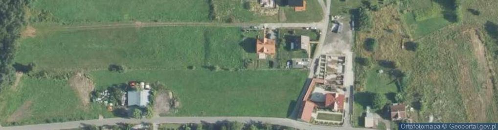 Zdjęcie satelitarne Dąbrowa ul.