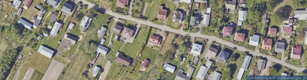 Zdjęcie satelitarne Dąbrowa ul.