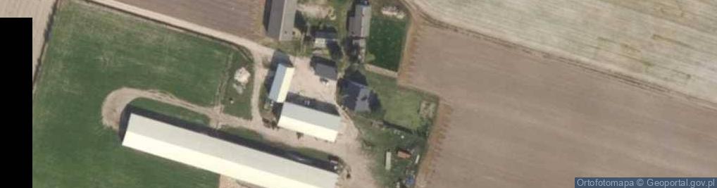 Zdjęcie satelitarne Dąbrowica-Kolonia ul.