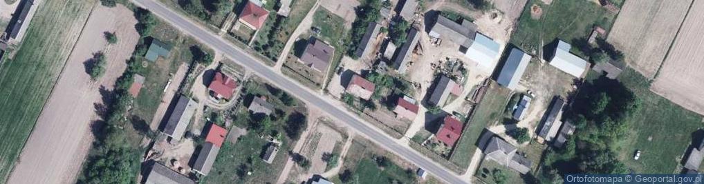 Zdjęcie satelitarne Dąbrowica Mała ul.