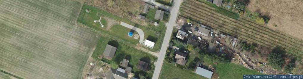 Zdjęcie satelitarne Dąbrowice ul.