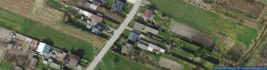 Zdjęcie satelitarne Dąbrowice ul.