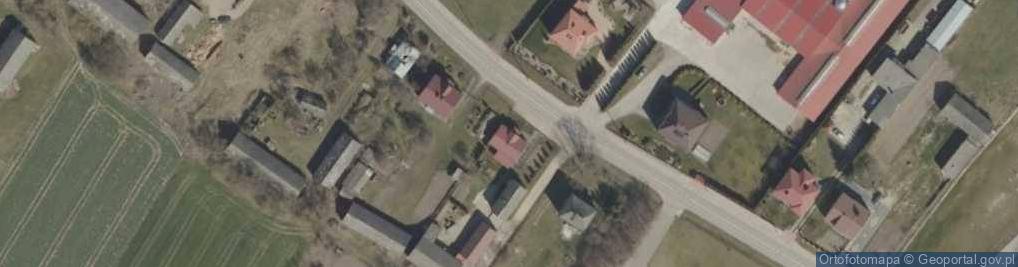 Zdjęcie satelitarne Dąbrówka Kościelna ul.