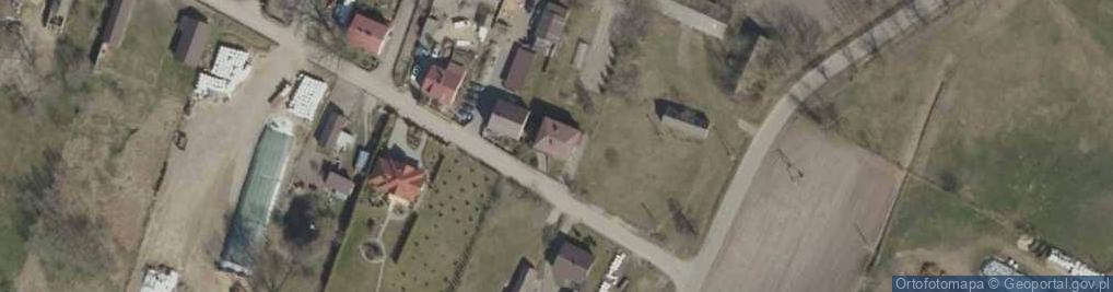 Zdjęcie satelitarne Dąbrówka Kościelna ul.