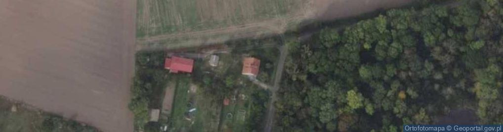Zdjęcie satelitarne Dąbrówka Ludomska ul.