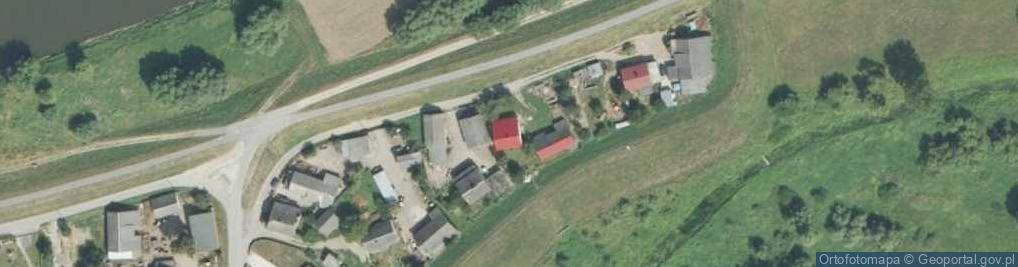 Zdjęcie satelitarne Dąbrówka Morska ul.