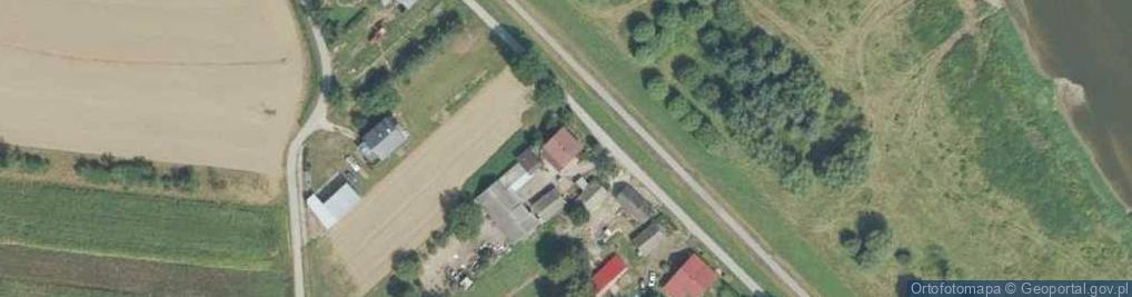 Zdjęcie satelitarne Dąbrówka Morska ul.