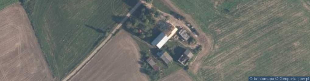 Zdjęcie satelitarne Dąbrówka Pruska ul.