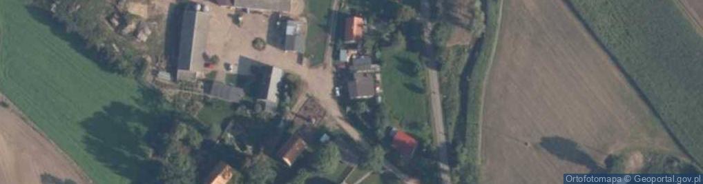 Zdjęcie satelitarne Dąbrówka Pruska ul.
