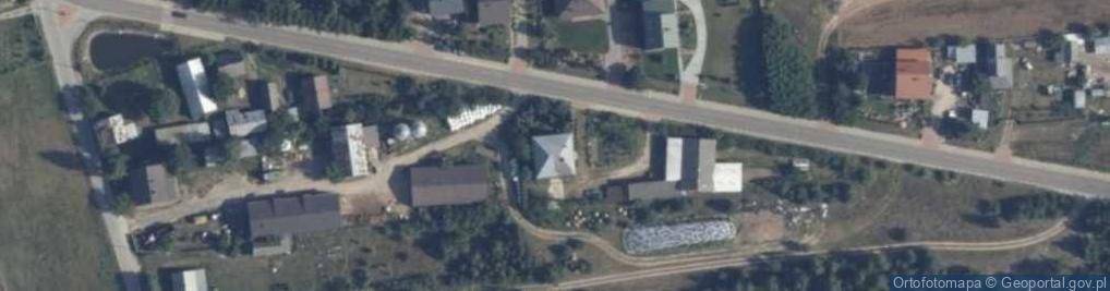Zdjęcie satelitarne Dąbrówka-Stany ul.