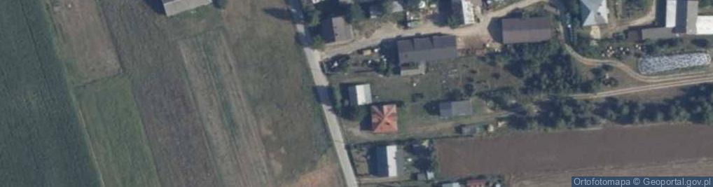 Zdjęcie satelitarne Dąbrówka-Stany ul.