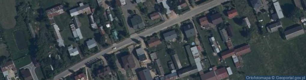 Zdjęcie satelitarne Dąbrówka-Stany ul.