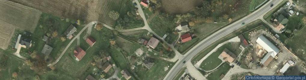 Zdjęcie satelitarne Dąbrówka Tuchowska ul.