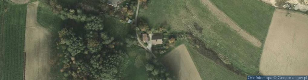 Zdjęcie satelitarne Dąbrówka Tuchowska ul.