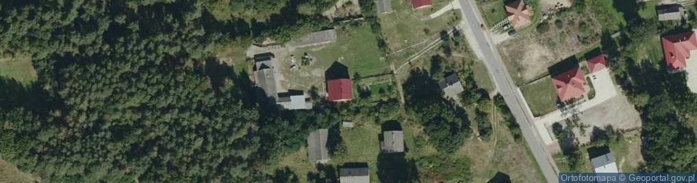 Zdjęcie satelitarne Dąbrówka Wisłocka ul.