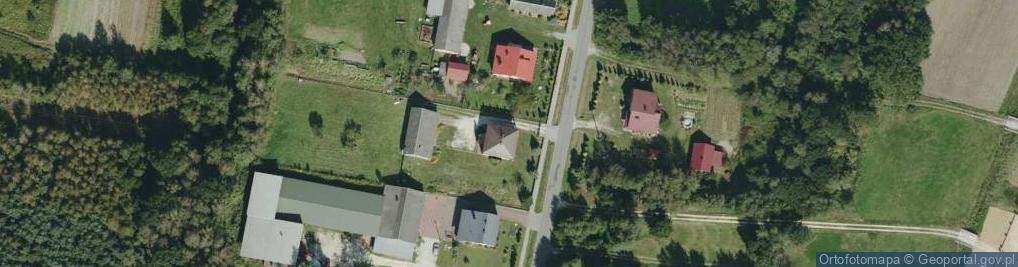 Zdjęcie satelitarne Dąbrówka Wisłocka ul.