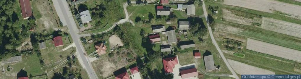 Zdjęcie satelitarne Dąbrówka Wisłocka ul.