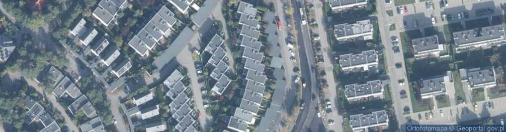 Zdjęcie satelitarne Daglezjowa ul.