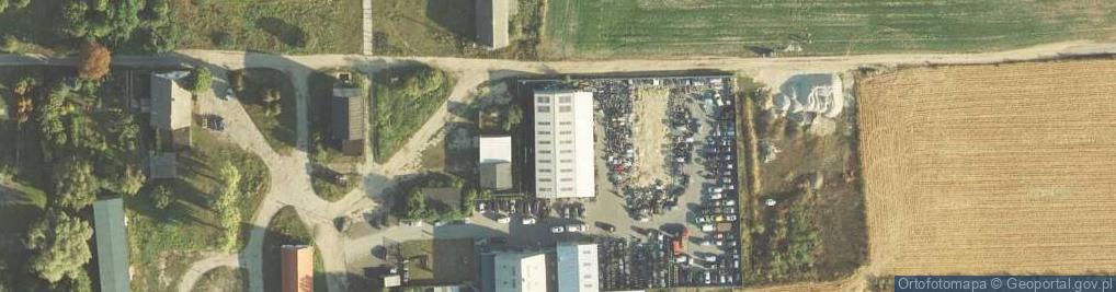 Zdjęcie satelitarne Dąbrówka ul.