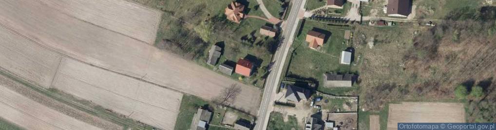Zdjęcie satelitarne Dąbrówki Breńskie ul.