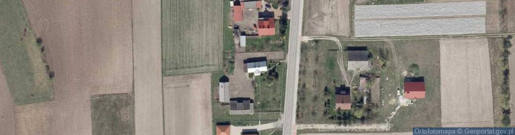 Zdjęcie satelitarne Dąbrówki Breńskie ul.