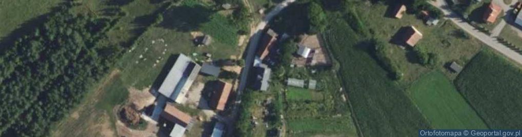 Zdjęcie satelitarne Dąbrowskie ul.