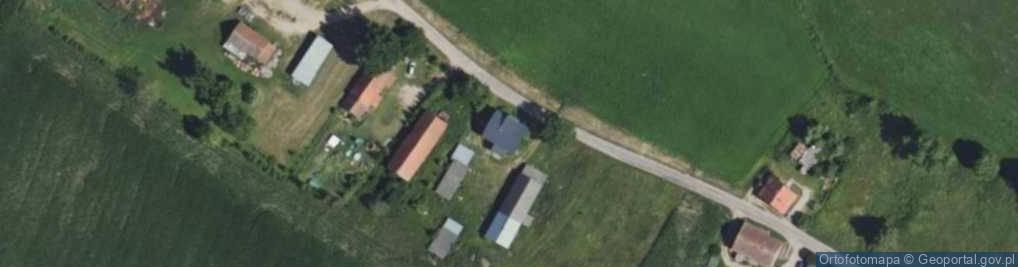 Zdjęcie satelitarne Dąbrowskie ul.
