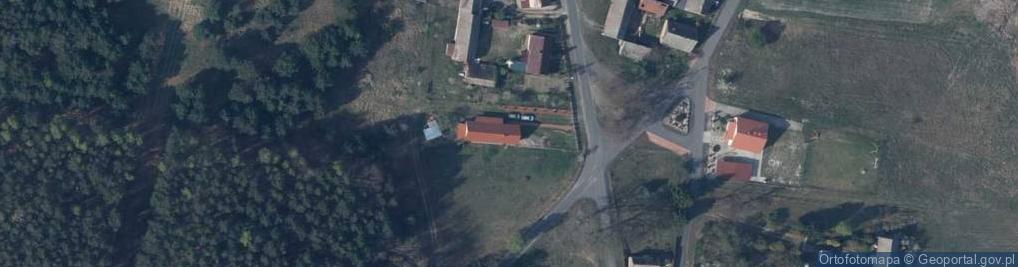 Zdjęcie satelitarne Dachów ul.