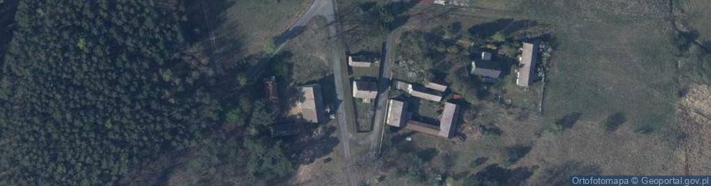 Zdjęcie satelitarne Dachów ul.