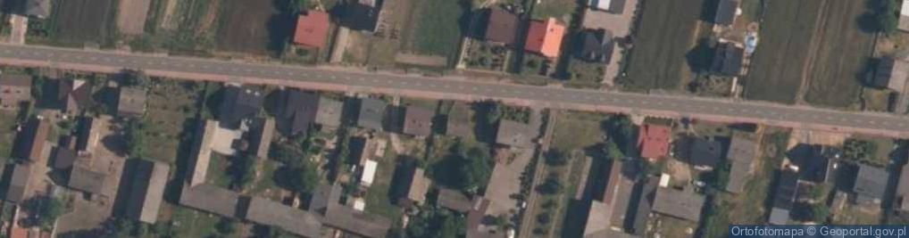 Zdjęcie satelitarne Dalachów ul.