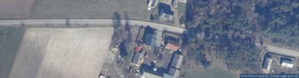 Zdjęcie satelitarne Damianów ul.