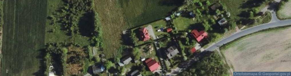 Zdjęcie satelitarne Damięty-Narwoty ul.
