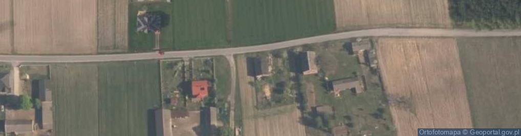 Zdjęcie satelitarne Danielów ul.
