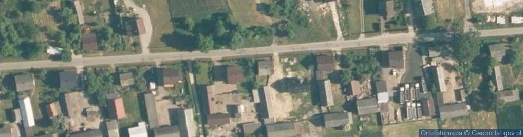 Zdjęcie satelitarne Danków Duży ul.