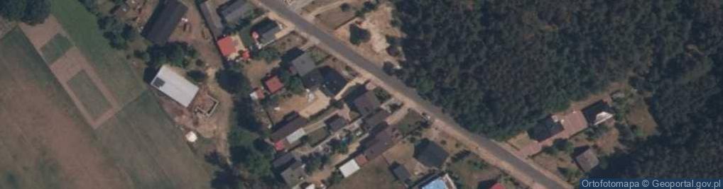 Zdjęcie satelitarne Dankowice-Piaski ul.