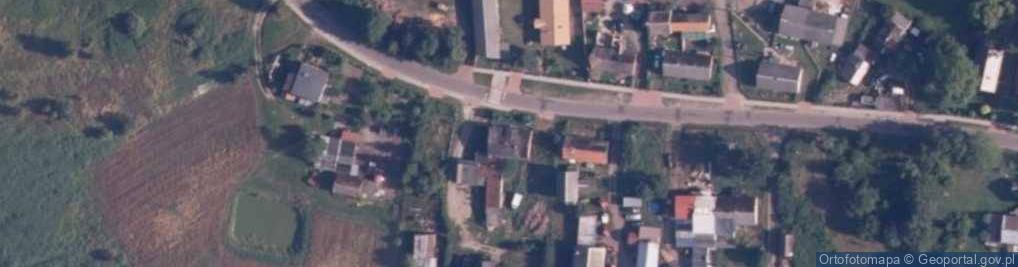 Zdjęcie satelitarne Dargiń ul.