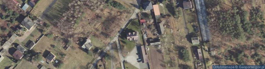 Zdjęcie satelitarne Dawidów ul.