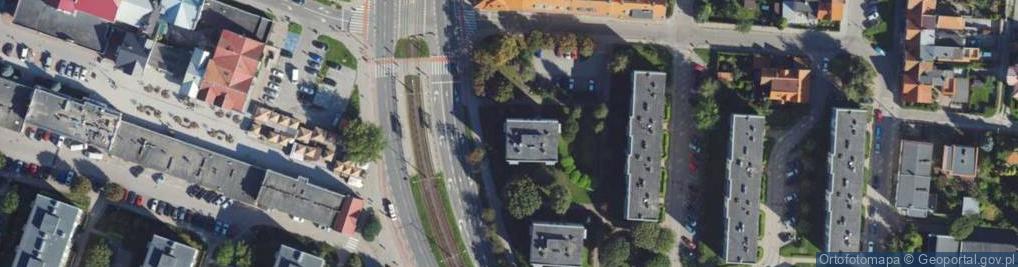 Zdjęcie satelitarne Dąbka Stanisława, płk. ul.