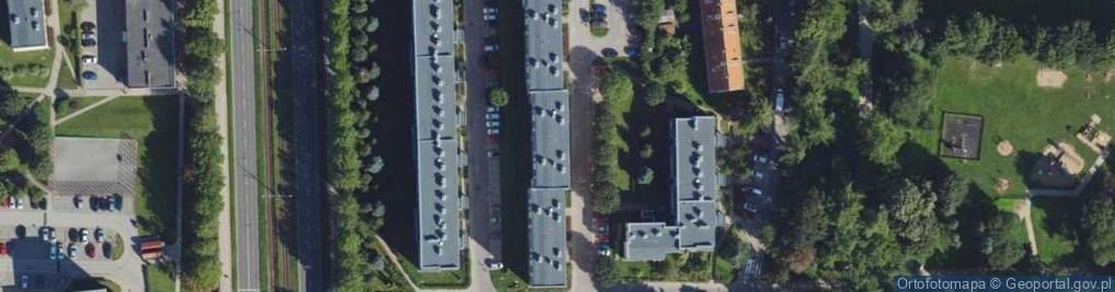 Zdjęcie satelitarne Dąbka Stanisława, płk. ul.
