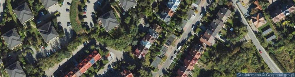 Zdjęcie satelitarne Dąbrówki ul.