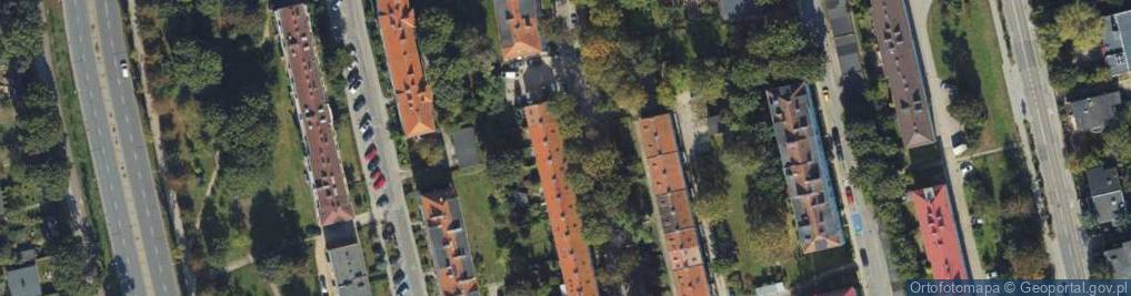 Zdjęcie satelitarne Dąbrowskiego Jarosława, gen. ul.