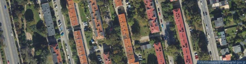 Zdjęcie satelitarne Dąbrowskiego Jarosława, gen. ul.