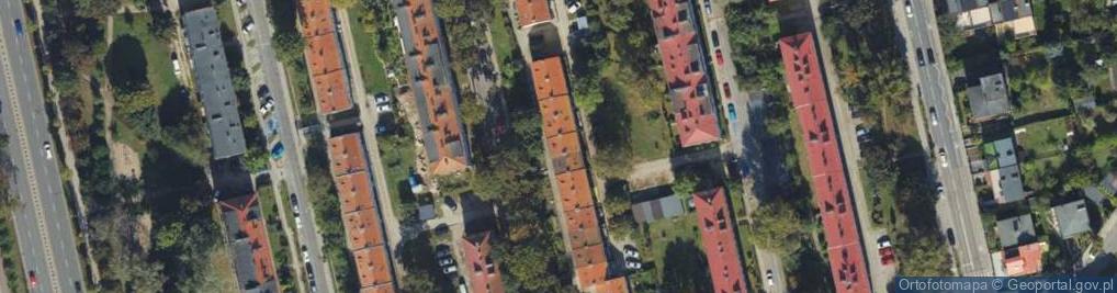 Zdjęcie satelitarne Dąbrowskiego Jarosława, gen. ul.