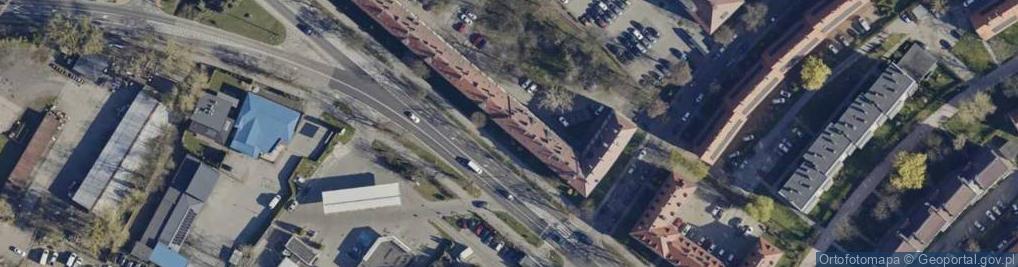 Zdjęcie satelitarne Dąbrowskiego Jarosława, gen. ul.