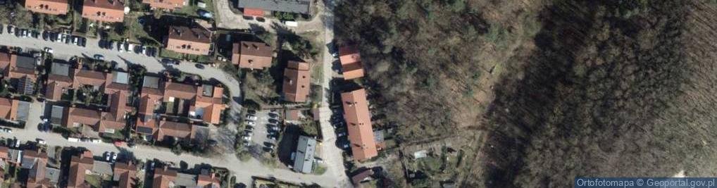 Zdjęcie satelitarne Dąbroszyńska ul.